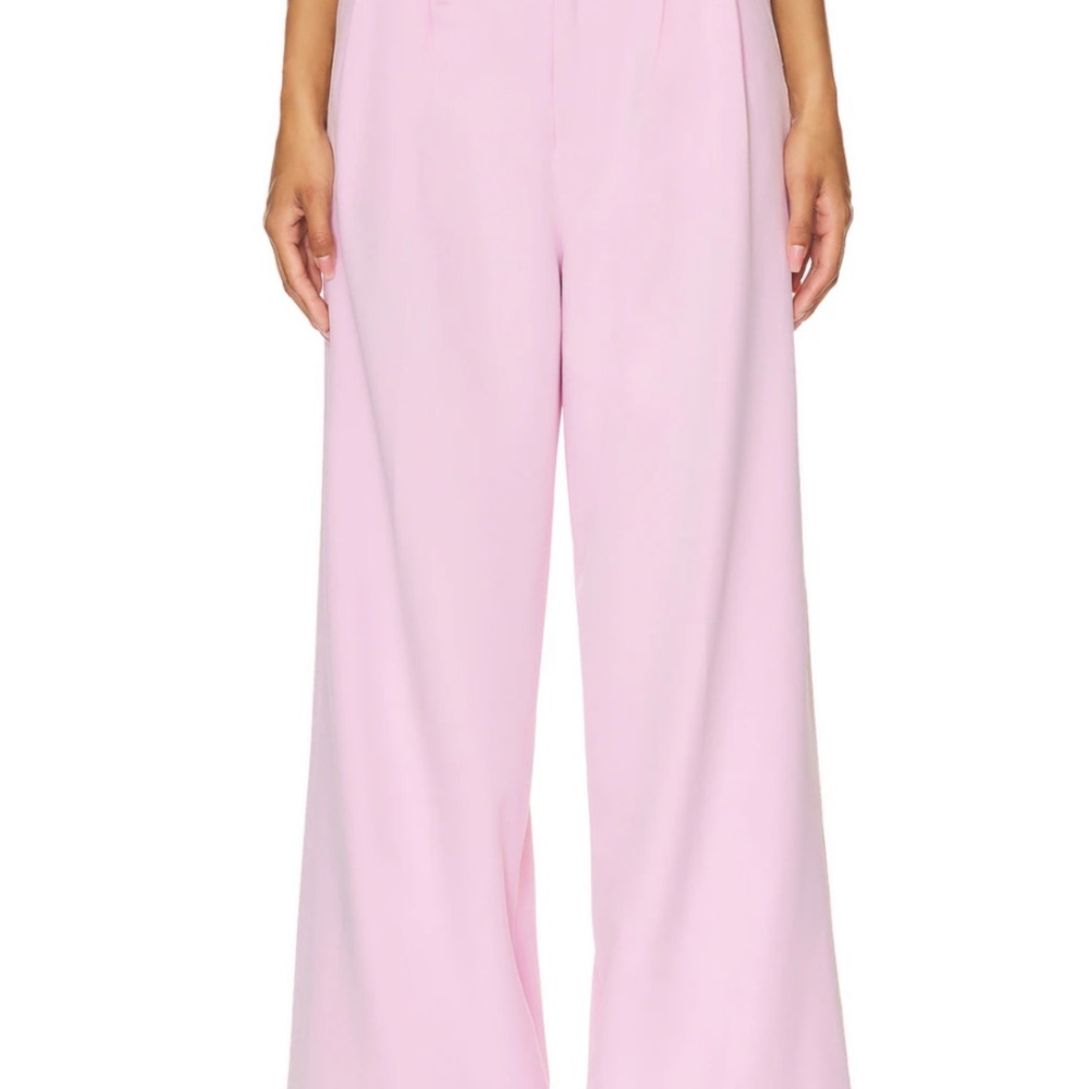 ASTR The Label Milani Pants in Pink Wide-Leg Women's Pants